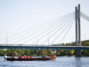 River cruise in Rovaniemi